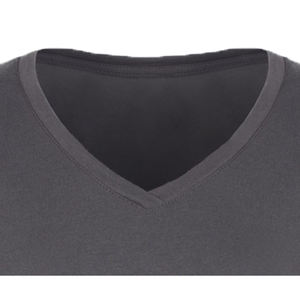 T-shirt personnalisé pour femme, col rond, manches courtes, couleur unie, respirant, tissu en polaire biologique écologique, marron, tout - Product Image 2