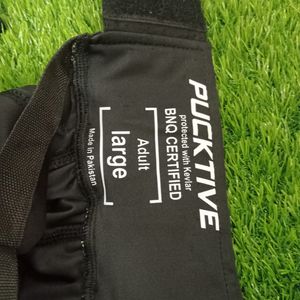 High Strength Polyester Breathable Quick Dry Ice Hockey Inner Shirt Cut Resistant Neck Guard Compression Base Layer Senior - Product Image 5