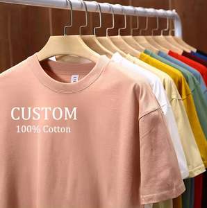 Camiseta de retazos con logotipo personalizado de alta calidad, ropa de calle de gran tamaño, Jersey cosido, Camiseta de algodón cortada y cosida - Product Image 1