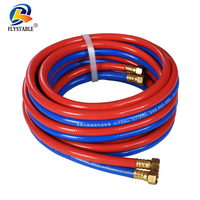 Tuyau flexible en PVC à double soudure pour oxygène, acétylène et air, 3 ou 5 couches, longue durée de vie, pour machine à souder, fabriqué en Chine
