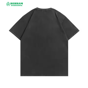 T-shirt en coton 100 % coupe classique, nouveau design streetwear pour homme, tissu polaire de haute qualité, écologique et respirant, vente en gros - Product Image 1