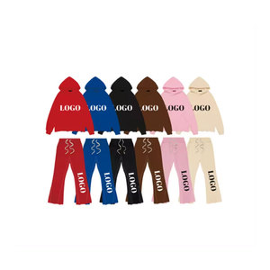 Bas quantité minimale de commande Premium Qualité Full Face Zipper Hoodie et Jogger Pant Usine Vente Top Arrivée Full Zipper Hoodie et Jogger Pant - Product Image 1