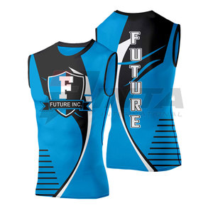 Uniforme de pista transpirable de alta calidad sin mangas Unisex Track & Field Uniform Running Sets - Product Image 2