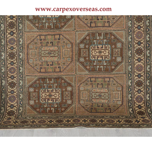 Tapis tissés à la main en coton de style vintage authentique pour la décoration intérieure - Product Image 4