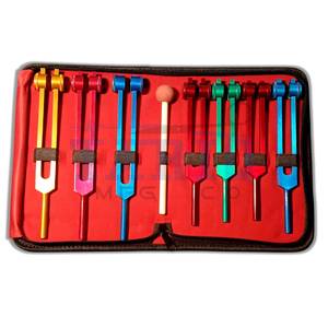 Nouvel arrivage d'ensembles de diapasons Disponible avec logo personnalisé et emballage diapason avec couleurs et maillet en caoutchouc Par TARIQ MFG CO - Product Image 1