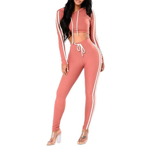 Moda para mujer, ropa deportiva para correr para hombre, chándal 2025 de algodón personalizado, chándales de fútbol de terciopelo Unisex para mujer, conjunto de 2 piezas - Product Image 3