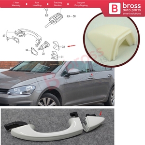 Couvercle de poignée de porte avant gauche BDP1088 5G1837879D pour - Product Image 5