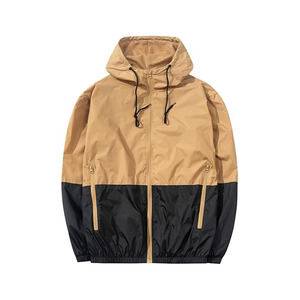 Pakistan Manufacturers' New Arrival <b>Long</b> Sleeve Windbreaker Jacket with Stand Collar <b>Canvas</b> Coated Windbreaker Jacket for man - Product Image 6