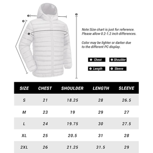 Chaqueta acolchada para adultos 2024, el último estilo de moda para hombres, chaqueta acolchada de talla grande, superventas, transpirable personalizada para hombres - Product Image 6