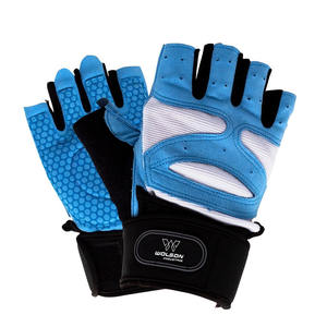 Guantes de neopreno unisex para fitness y levantamiento de pesas, guantes de gimnasio con logotipo personalizado, material de goma y silicona al por mayor - Product Image 4