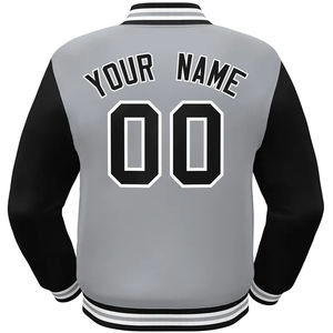 Venta al por mayor diseño personalizado Letterman abrigos High Street invierno cortavientos chaquetas de bombardero para adultos soporte OEM servicio disponible - Product Image 4