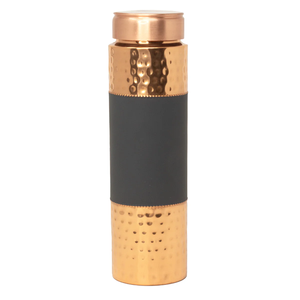 Bouteille d'eau en cuivre imprimée avec poignée de transport, bouteille d'eau de sport en cuivre 1000 ml, best-seller - Product Image 3