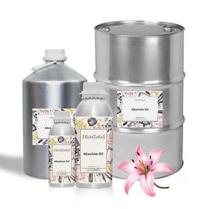 Huile absolue de lys biologique pure, huile essentielle pour hydrater et éclaircir, qualité thérapeutique et cosmétique, fourniture OEM - Product Image 2