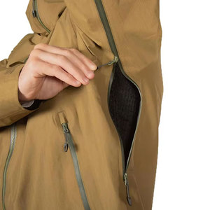 Veste Softshell pour homme de qualité supérieure, mode d'hiver, sur mesure, col montant, logo sur le devant, écologique, respirante, streetwear - Product Image 6