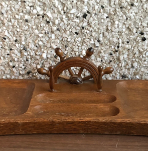 Handmade Magic Vintage Nautical <b>Ship</b> <b>Wheel</b> Valet Desk Caddy Quality Best Nautical <b>Ship</b> <b>Wheel</b> Handmade Decor - Product Image 1