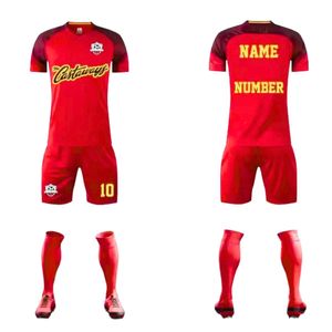 Diseño personalizado adultos jóvenes sublimación completa niños camiseta de fútbol pantalones cortos y calcetines al por mayor OEM - Product Image 1