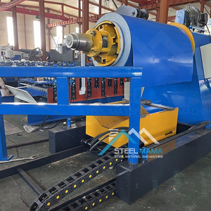 10ตัน decoiler ไฮดรอลิกสำหรับม้วนเหล็กสีที่นิยมเครื่องโลหะและโลหกรรมที่มีการโหลดรถ - Product Image 2