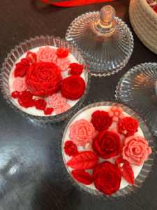 Vela Decorativa en Forma de Flor, Vela de Cera con Tema de San Valentín para Decoración del Hogar y Regalos al Mejor Precio - Product Image 5