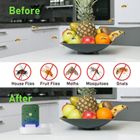 Piège à mouches intelligent, lumière UV puissante, silencieux, attrape-insectes électrique, à brancher, dispositif de lutte contre les mouches pour la maison, la cuisine, le bureau