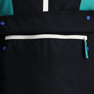 Custom <b>Men</b> Color Block Quarter Zip Windbreaker <b>Jacket</b> Waterproof Lightweight Outdoor Sports Anorak <b>Pullover</b> with Front Pocket - Product Image 6