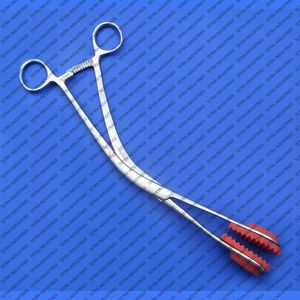 Pince cervicale reproductrice bovine 12 pouces équipement chirurgical vétérinaire OB/GYN acier inoxydable grands outils chirurgicaux pour animaux - Product Image 5