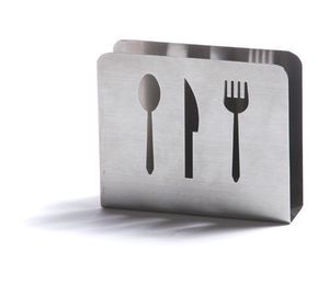 Cercle d'or porte-serviettes en bois Base porte-mouchoirs moderne Table à manger organisateur cuisine porte-serviettes décor à la maison - Product Image 4