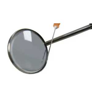 Espejo de boca Dental de diseño alemán con enchufe de cono de acero inoxidable duradero fuente de alimentación Manual mango de espejo Dental - Product Image 3