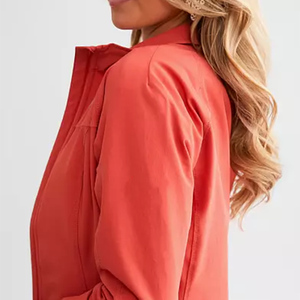 Chaqueta táctica para exteriores para hombre, ligera, suave, resistente al viento, repelente al agua, con cremallera de invierno, diseño con capucha para - Product Image 3