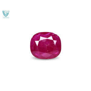 Rubí (Manik) - 5.76 Quilates, Facetado, Natural, Creado en Laboratorio, Pulido, Tallado en Forma de Estrella, Variedad de Colores: Rojo, Naranja, Amarillo, Azul, Rosa, 8mm 1mm - Product Image 1