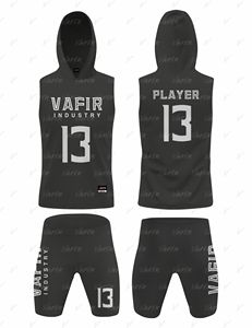 Maillot de football drapeau 7v7 personnalisé impression par sublimation logo nom de l'équipe uniformes de football américain 7v7 kit sans manches pour jeunes - Product Image 2