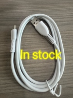 Cable de Datos USB Tipo-C de Carga Rápida 3A, 1m, Blanco, en Stock, Listo para Enviar desde Fábrica en Shenzhen, para Teléfono Móvil y Banco de Energía