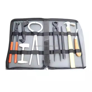 Juego de 9 Herramientas de Acero Inoxidable para Recorte de Cascos de Caballos y Burros DEBONAIR International, Instrumentos Quirúrgicos Resistentes para Perros - Product Image 4