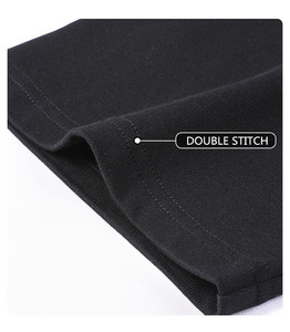 Camiseta de verano personalizada para hombre, Camiseta holgada informal de manga corta de talla grande de algodón de Color sólido para hombre - Product Image 6