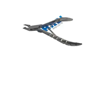 Poignée fantaisie Top qualité professionnelle forgeage à chaud en acier inoxydable pleine mâchoire cuticule pince chaude cuticule ongles pince à cuticules - Product Image 1