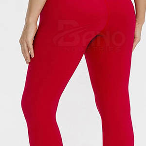 Leggings de Yoga de Cintura Alta para Mujer, Transpirables, con Patrón Sólido, Tejidos, Colores Personalizados, Control de Abdomen, Efecto Levanta Glúteos, Venta al Por Mayor - Product Image 2