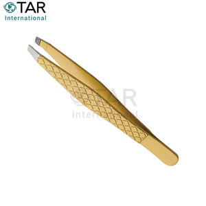 Pinces à épiler légères de fabrication industrielle hautement recommandées, personnalisables avec logo, pour le soin professionnel de la beauté féminine - Product Image 5