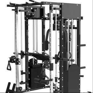 PINJIAN <span class=keywords><strong>Le</strong></span> nouvel entraîneur de machine Smith <span class=keywords><strong>le</strong></span> plus vendu, cadre de portique de machine tout-en-un multifonctionnel de fitness commercial - Product Image 1