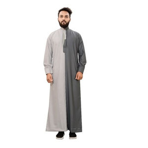 Thobe arabe élégant pour hommes Abaya islamique de Dubaï Robe islamique homme arabie saoudite marocain Thobe pour hommes personnalisé de haute qualité - Product Image 4