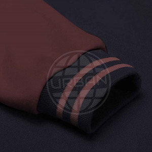 Nouveau design de couleur unie pour hommes Veste Letterman Streetwear Vêtements chauds Veste Letterman pour hommes - Product Image 4