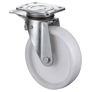 Heavy-Duty 150mm Swivel Caster for Furniture 600kg Load Capacity with Brake 138 X 110 BS Casters <b>Plastic</b> <b>Wheel</b> Diameter 150 mm - Product Image 3