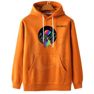 Ventes en gros de sweats à capuche décontractés pour hommes à bas prix, fabriqués sur mesure, en polaire écologique polyester/coton - Product Image 1