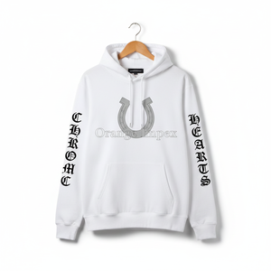 <b>Mens</b> Pullover Cotton Fleece <b>Hoodies</b> and Sweatshirts Custom OEM Wholesale Manufacturer Pakistan - Product Image 3