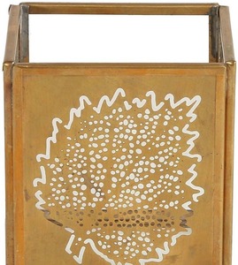 <b>Square</b> Shape Leaf Design <b>Candle</b> Jar Holder Set High Quality <b>Candle</b> Stylish Other <b>Candle</b> Holders Lanterns and for Home Decor - Product Image 3