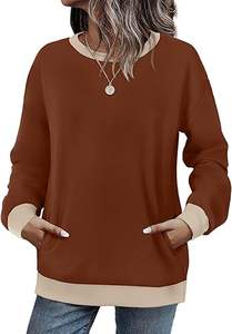 Sweat-shirts à manches longues pour femmes de haute qualité avec poches - Product Image 6