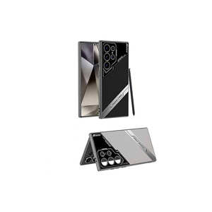 Funda Protectora de Lujo en Gris Titanio para Samsung Galaxy S24 Ultra, con Protección para la Cámara, en Cuero Artificial, Compatible con 7 Plus y 13 Pro - Product Image 2