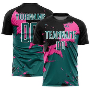 Fabricant de maillots de football personnalisés unisexe pour adultes chemises de football à sublimation à séchage rapide noms de joueurs numéros vêtements de sport respirants - Product Image 1