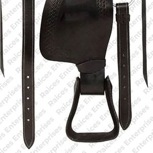 Sillín inglés de cuero auténtico para montar a caballo, elegante y cómodo, Fabricante Mayorista, sillín inglés de caballo de alta calidad - Product Image 5