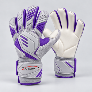 Most Selling Football Goalkeeper Gloves PU Leather Non-Slip <b>Finger</b> Protection Adjustable Wrist <b>Strap</b> Unisex Sports Gloves - Product Image 6