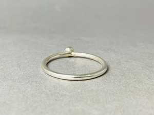 แหวนลายจุดเงินสเตอร์ลิงสำหรับ925ชุดแต่งงานแบบมินิมอลแบบคลาสสิกเครื่องประดับแฟชั่นวินเทจ - Product Image 6