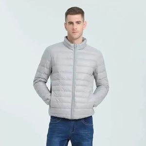 Chaqueta de invierno para hombre superventas, estilo burbuja acolchada, ligera, cálida, con cierre de cremallera, estilo callejero, servicio OEM, chaquetas para hombre - Product Image 4